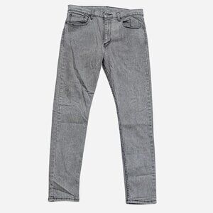 Levi’s 512 Gray Denim Jeans W36 L32 – Tapered Fit, Vintage Vibe